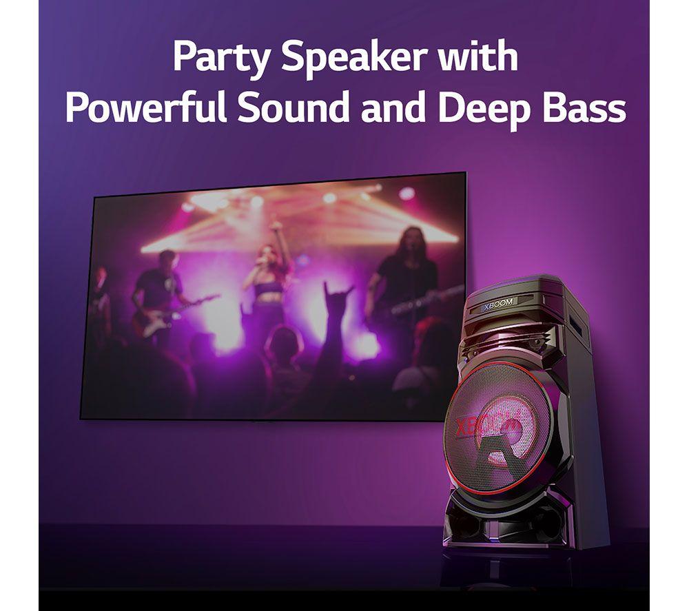 LG XBOOM RNC5 Bluetooth Megasound Party Speaker - Black