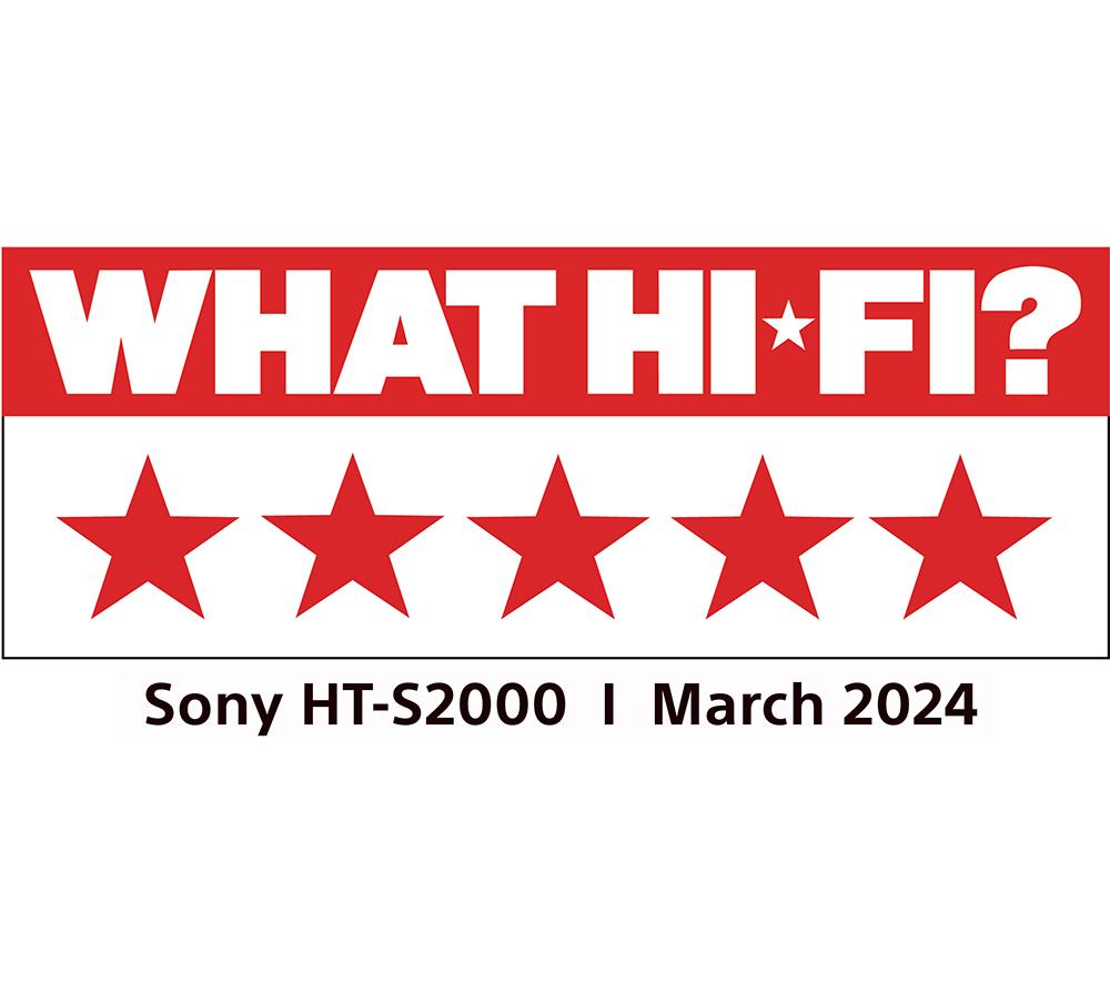 SONY HT-S2000 3.1 All-in-One Sound Bar with Dolby Atmos & DTS Virtual:X