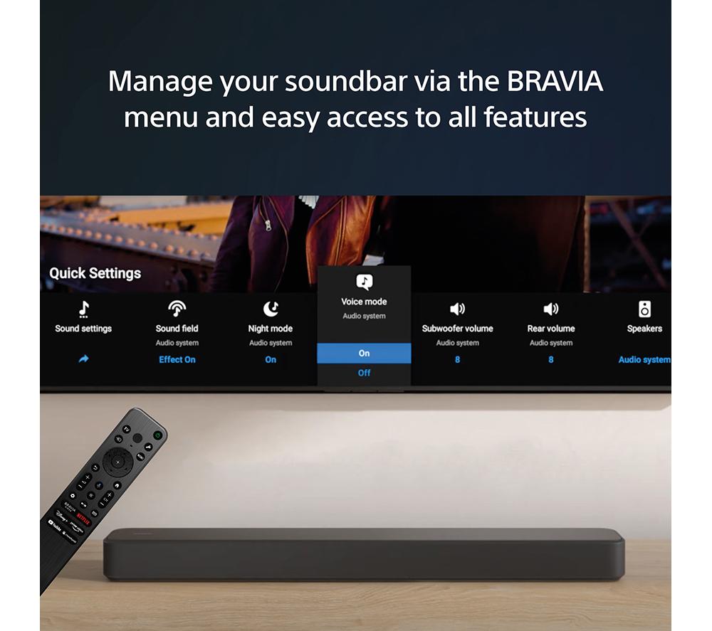 SONY HT-S2000 3.1 All-in-One Sound Bar with Dolby Atmos & DTS Virtual:X