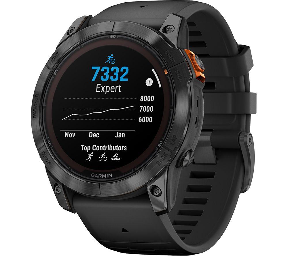 GARMIN Fenix 7X Pro Solar Smart Watch - Black