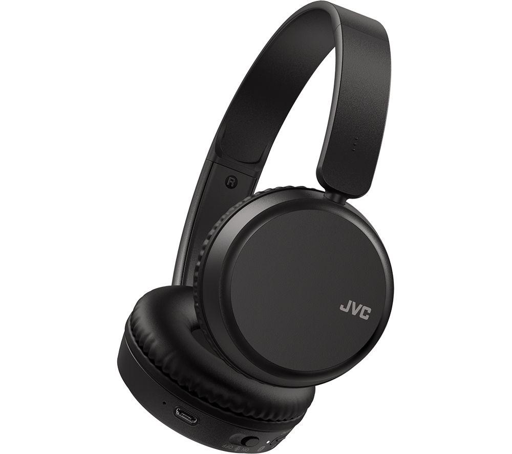 JVC HA S36W Kabelloser Bluetooth-Kopfhörer – Schwarz