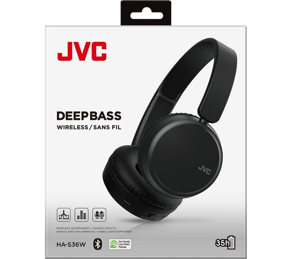 Audífonos inalámbricos Bluetooth JVC HA S36W - Negro