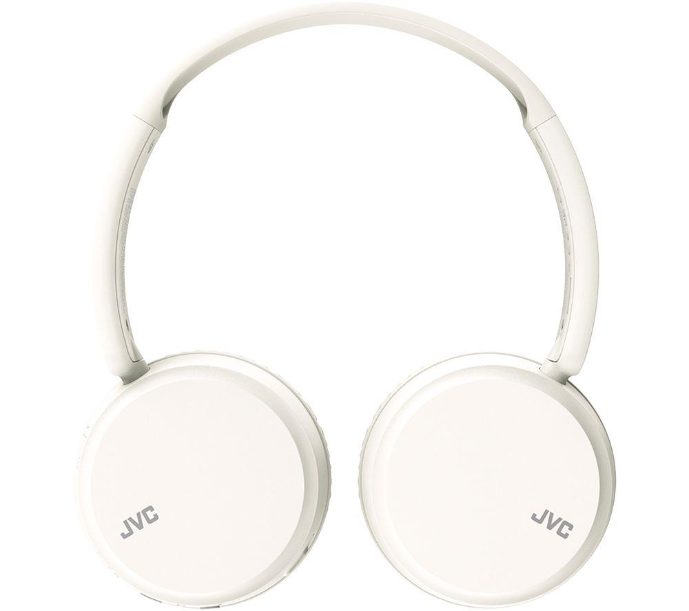 JVC HA S36W Wireless Bluetooth Headphones - White