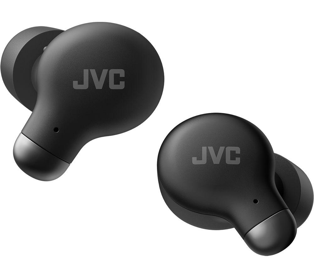 JVC Marshmallow HA-A25T Wireless Bluetooth Noise-Cancelling Earbuds - Black