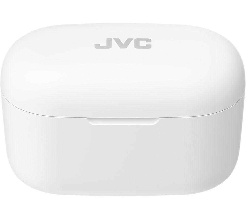 JVC Marshmallow HA-A25T Wireless Bluetooth Noise-Cancelling Earbuds - White