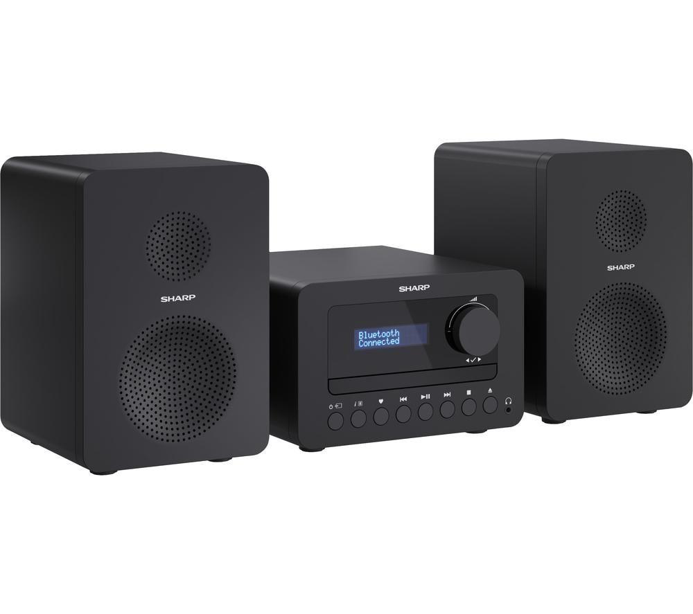 SHARP XL-B520D Tokyo Microcadena Hi-Fi Bluetooth – Negra