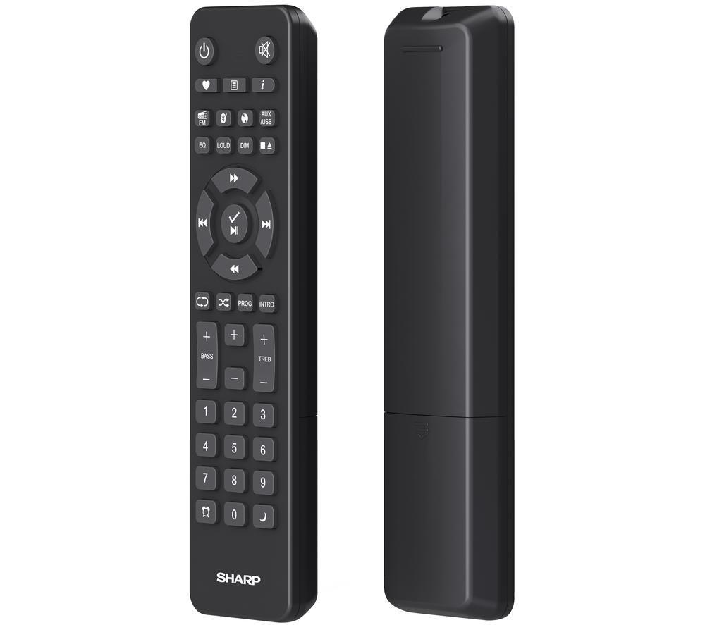 SHARP XL-B520D Tokyo Microcadena Hi-Fi Bluetooth – Negra