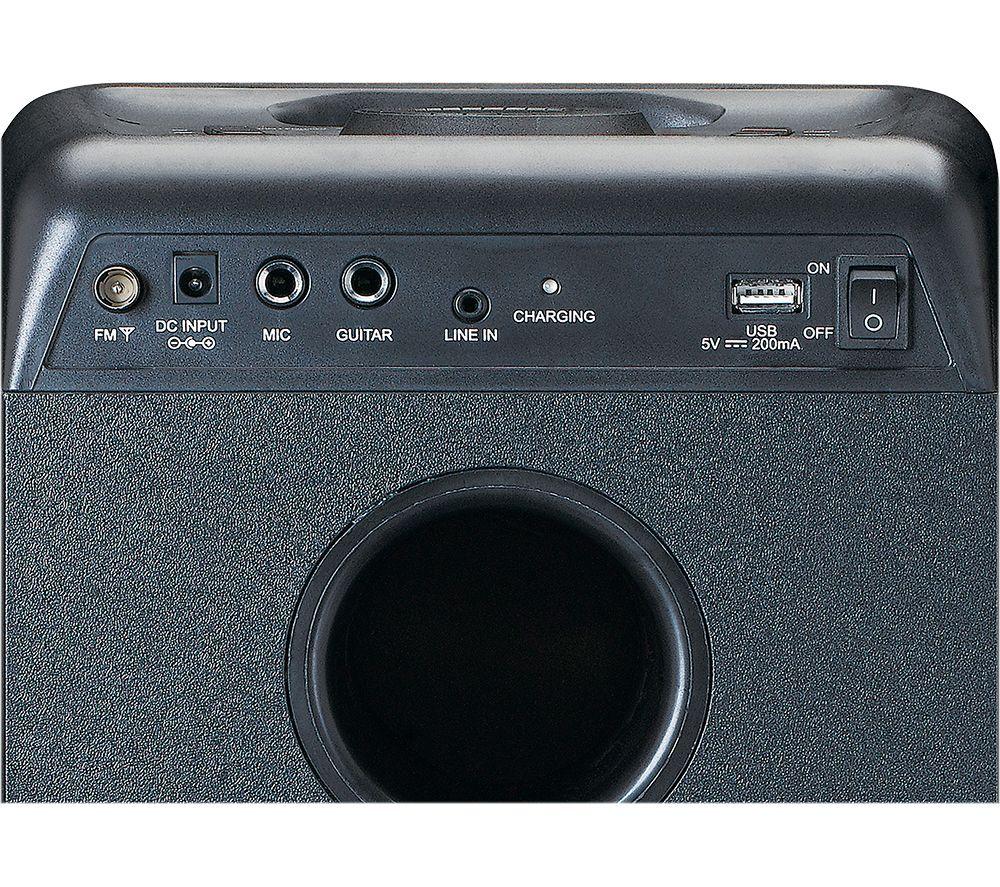 LENCO PA-200 Bluetooth Partylautsprecher - Schwarz