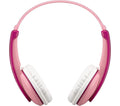 JVC TINYPHONES HA-KD10W-P-E Wireless Bluetooth Kids Headphones - Pink