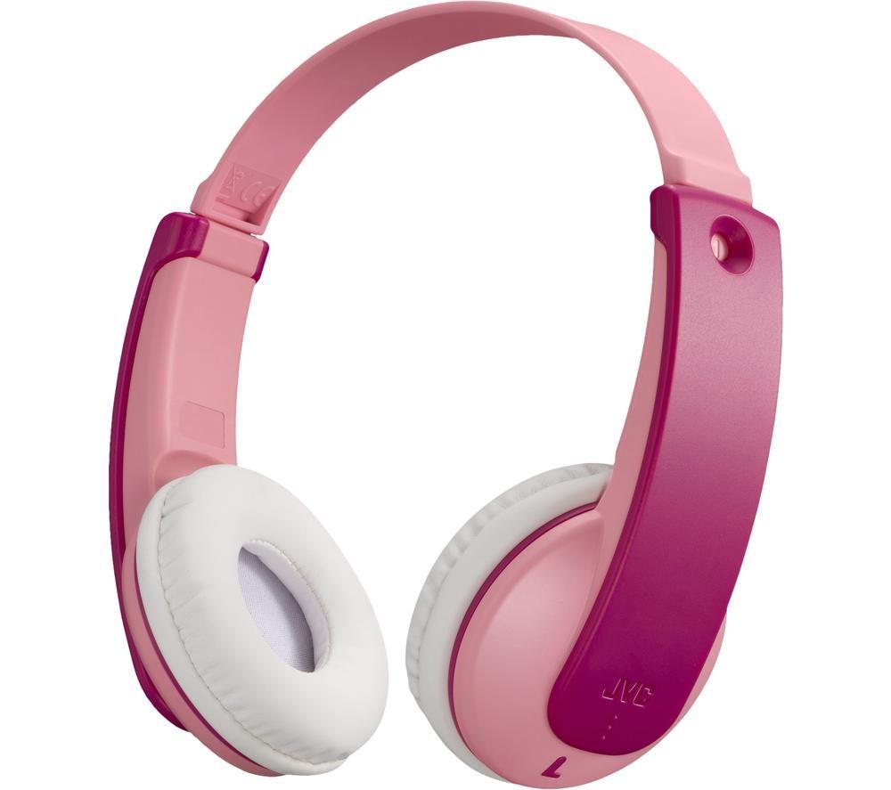 JVC TINYPHONES HA-KD10W-P-E Kabellose Bluetooth Kinderkopfhörer - Pink