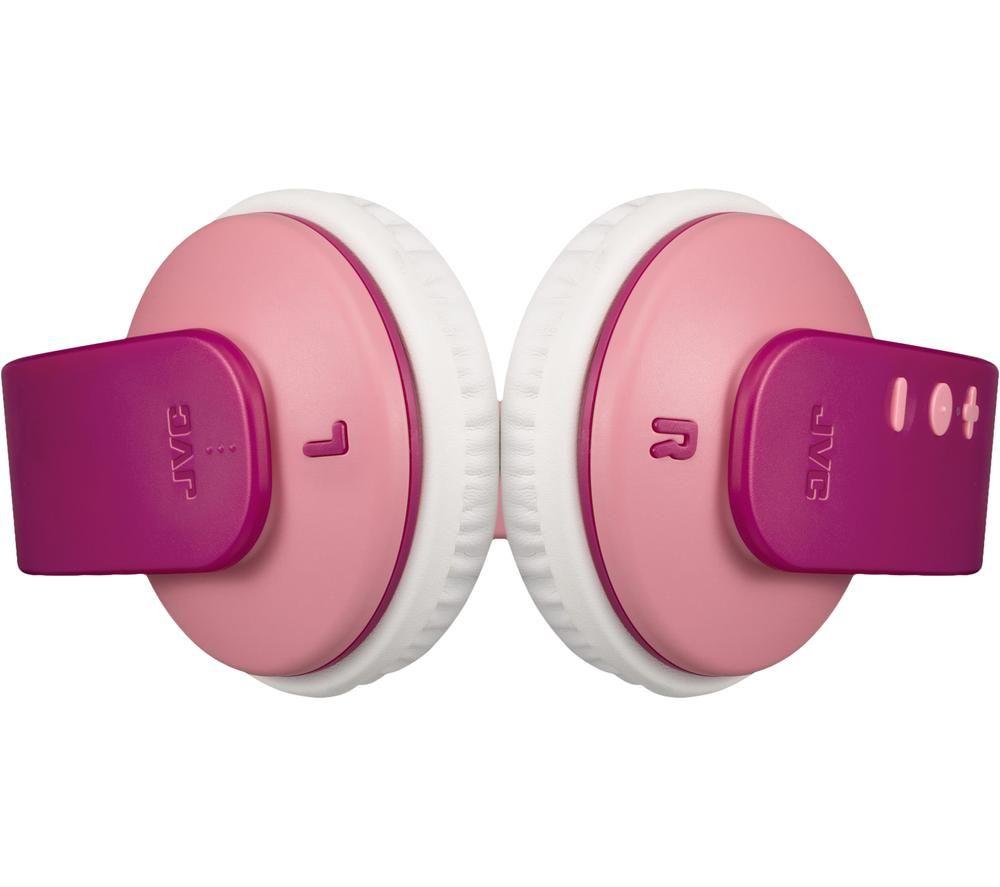 JVC TINYPHONES HA-KD10W-P-E Kabellose Bluetooth Kinderkopfhörer - Pink