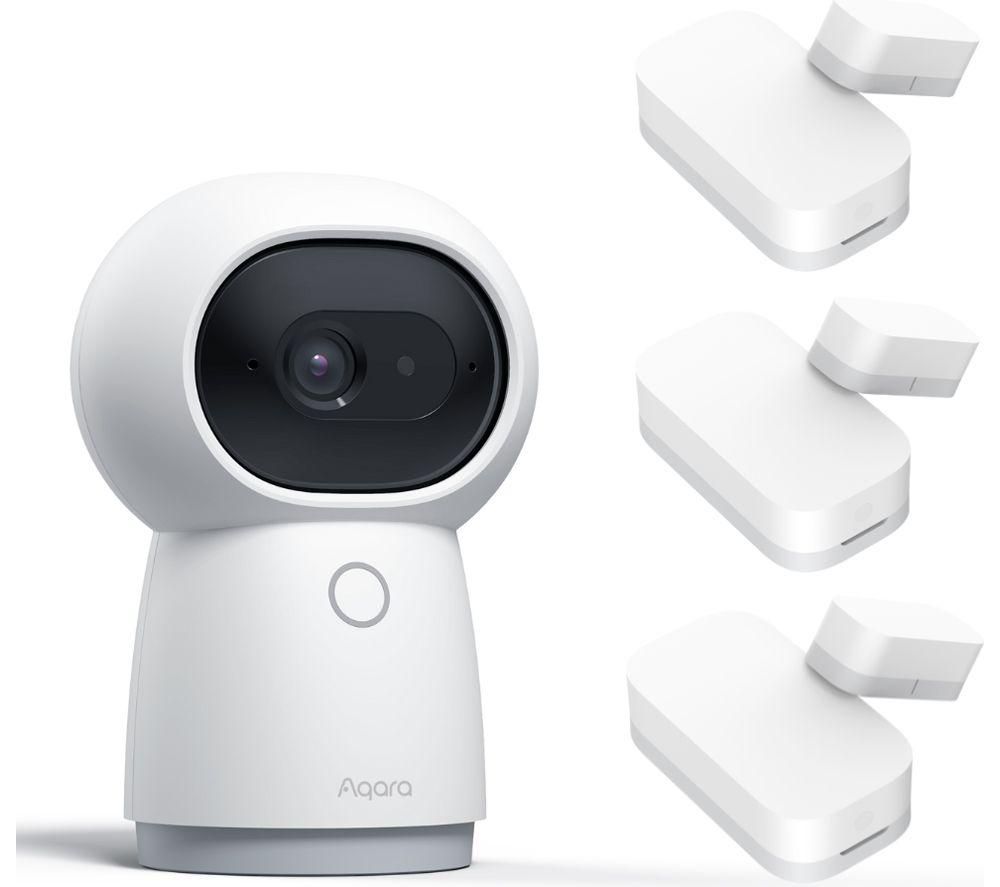 AQARA G3 2K WiFi Security Camera Hub Kit with Sensors