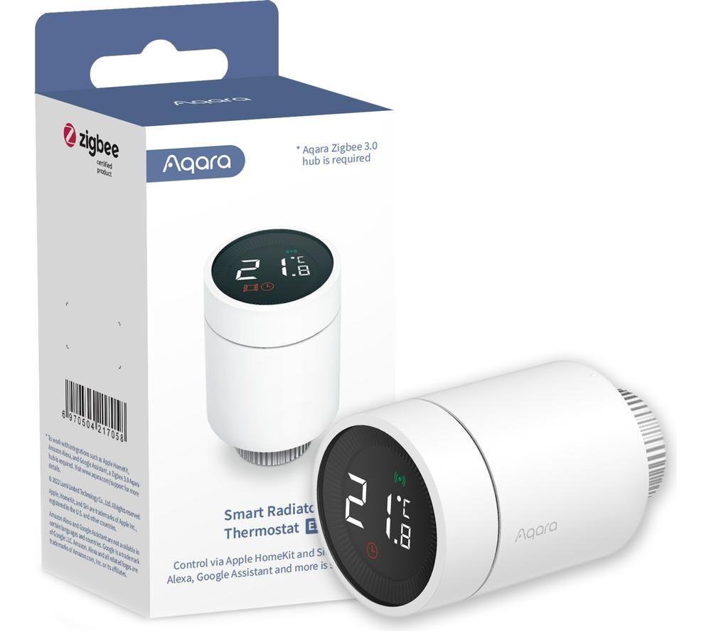 AQARA E1 Wireless Smart Radiator Thermostat Starter Kit - Twin Pack