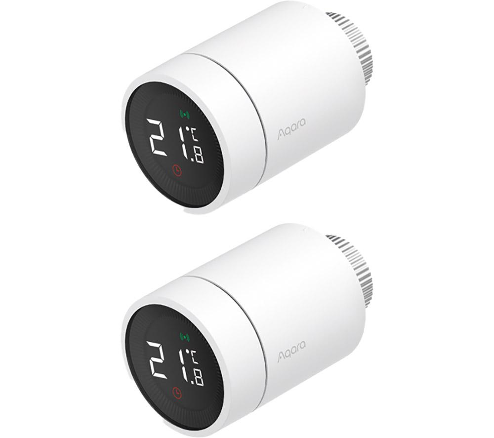 AQARA E1 Wireless Smart Radiator Thermostat - Twin Pack