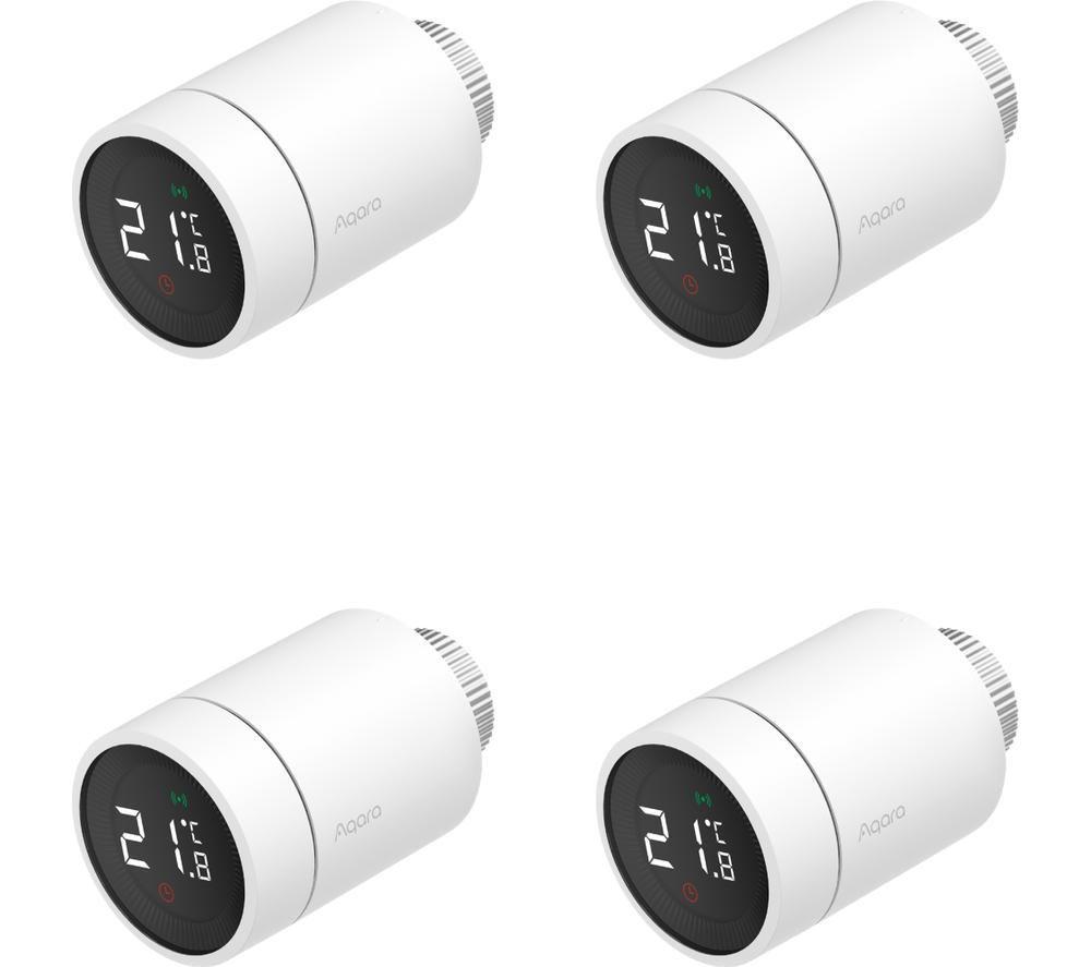 AQARA E1 Wireless Smart Radiator Thermostat - Pack of 4