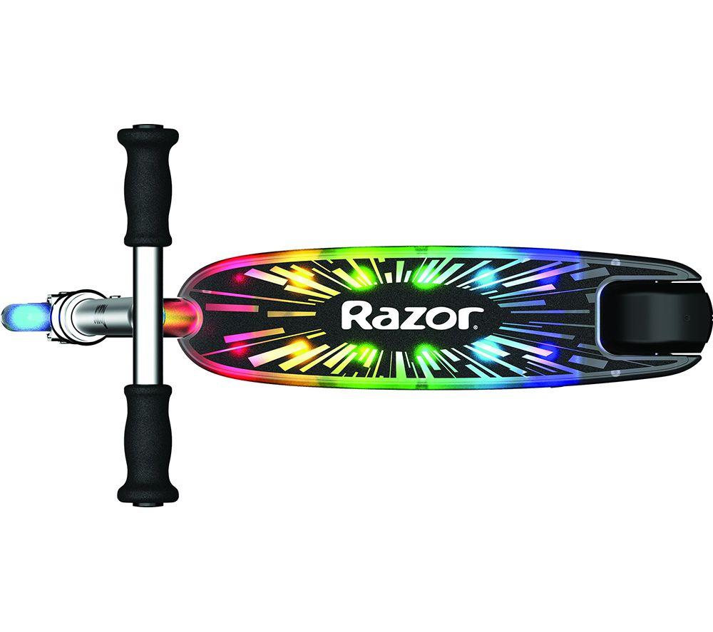 RAZOR ColorRave Electric Kids' Scooter - Silver