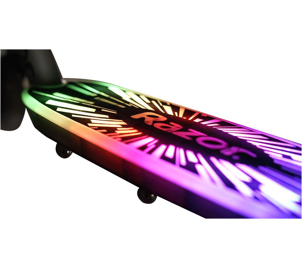 RAZOR ColorRave Electric Kids' Scooter - Silver