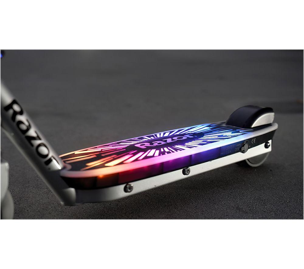 RAZOR ColorRave Electric Kids' Scooter - Silver