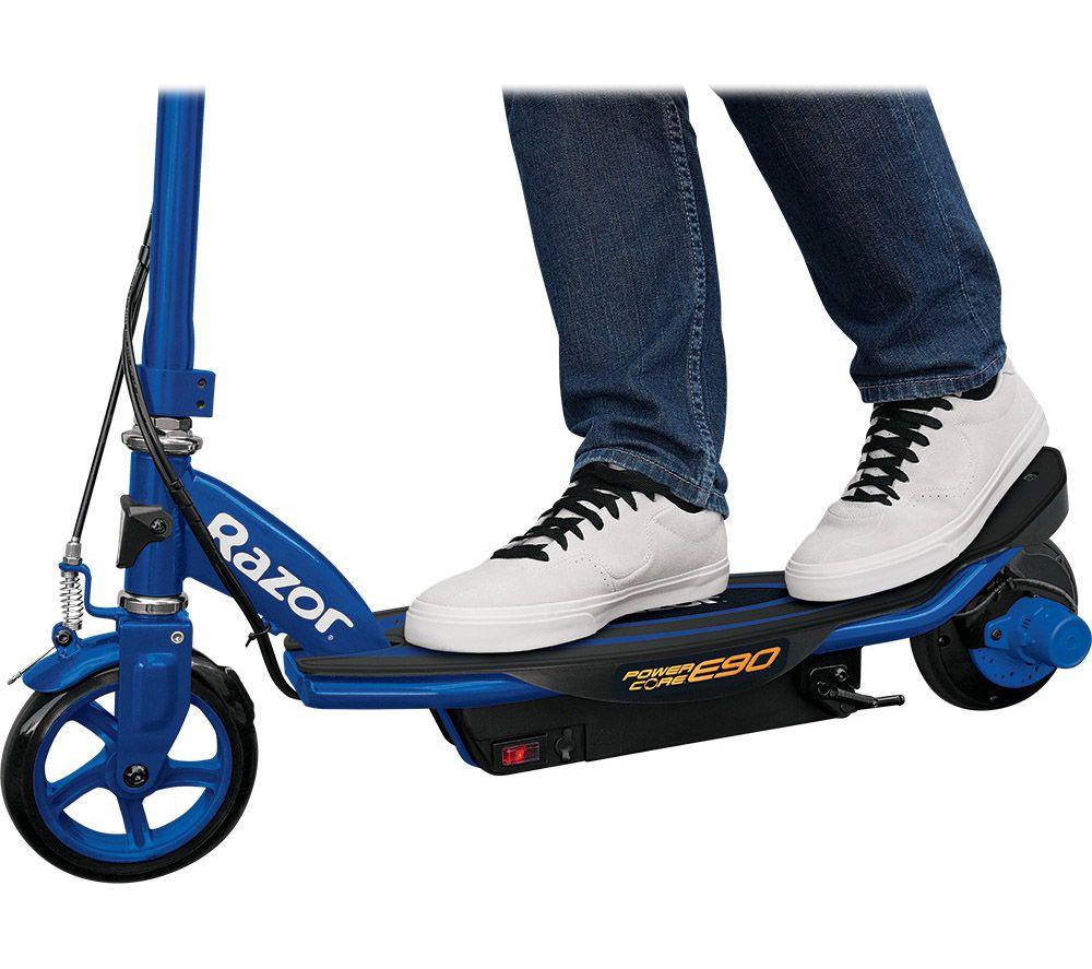 RAZOR Power Core E90 Electric Kids' Scooter - Blue