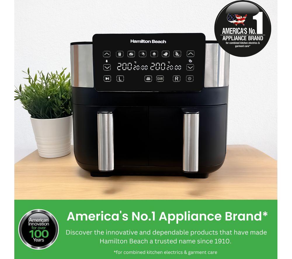 HAMILTON BEACH HealthyCook HB4006 Air Fryer - Black & Silver