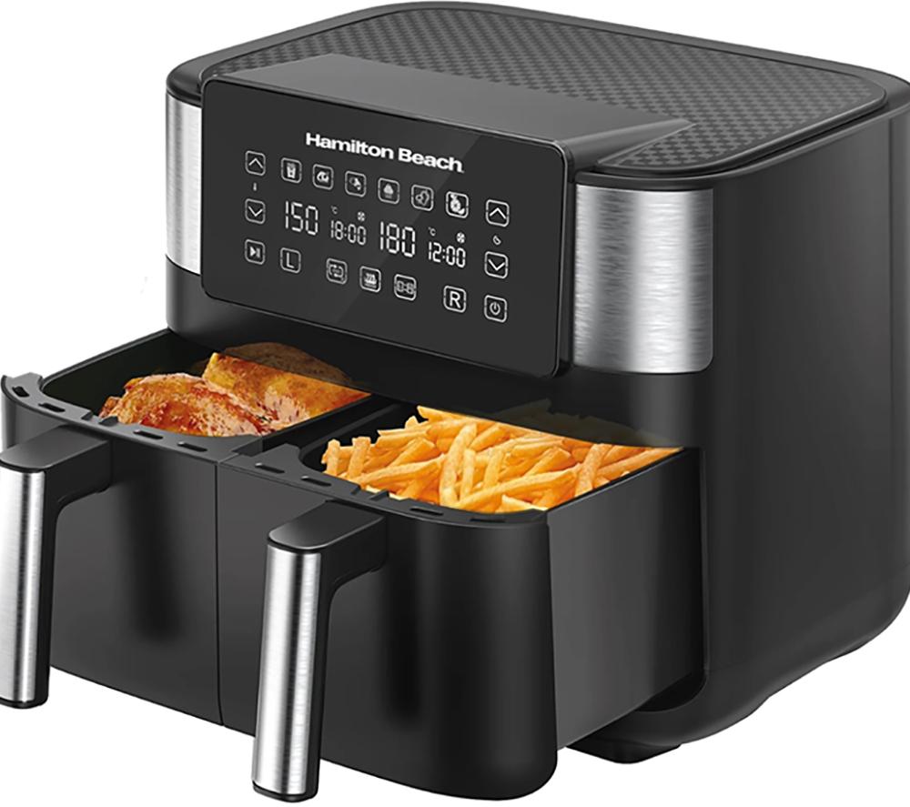 HAMILTON BEACH HealthyCook HB4006 Air Fryer - Black & Silver