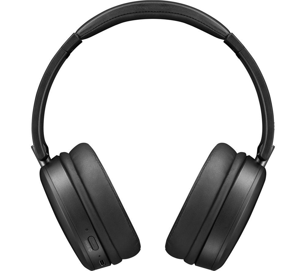 JVC HA-S91NB-U Wireless Bluetooth Noise-Cancelling Headphones - Black