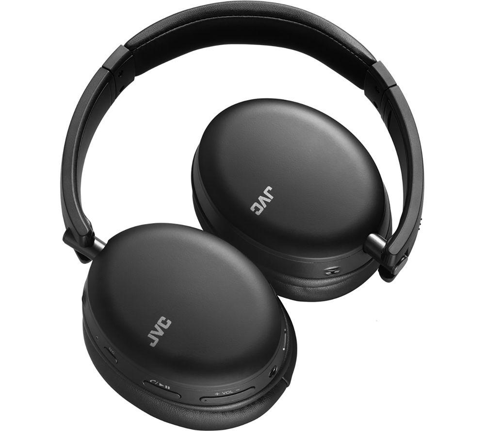 JVC HA-S91NB-U Wireless Bluetooth Noise-Cancelling Headphones - Black