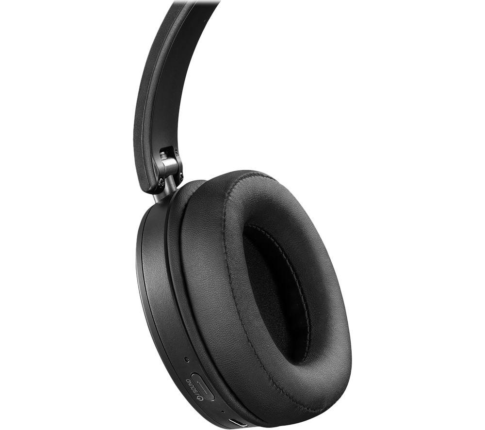 JVC HA-S91NB-U Wireless Bluetooth Noise-Cancelling Headphones - Black