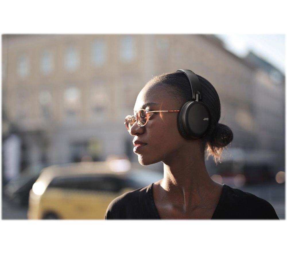 Auriculares Inalámbricos con Bluetooth y Cancelación de Ruido JVC HA-S91NB-U - Negro