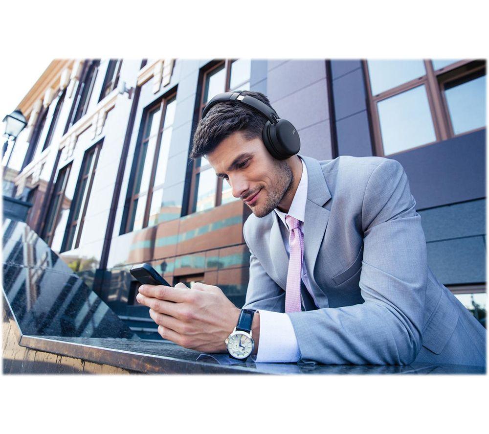 Auriculares Inalámbricos con Bluetooth y Cancelación de Ruido JVC HA-S91NB-U - Negro