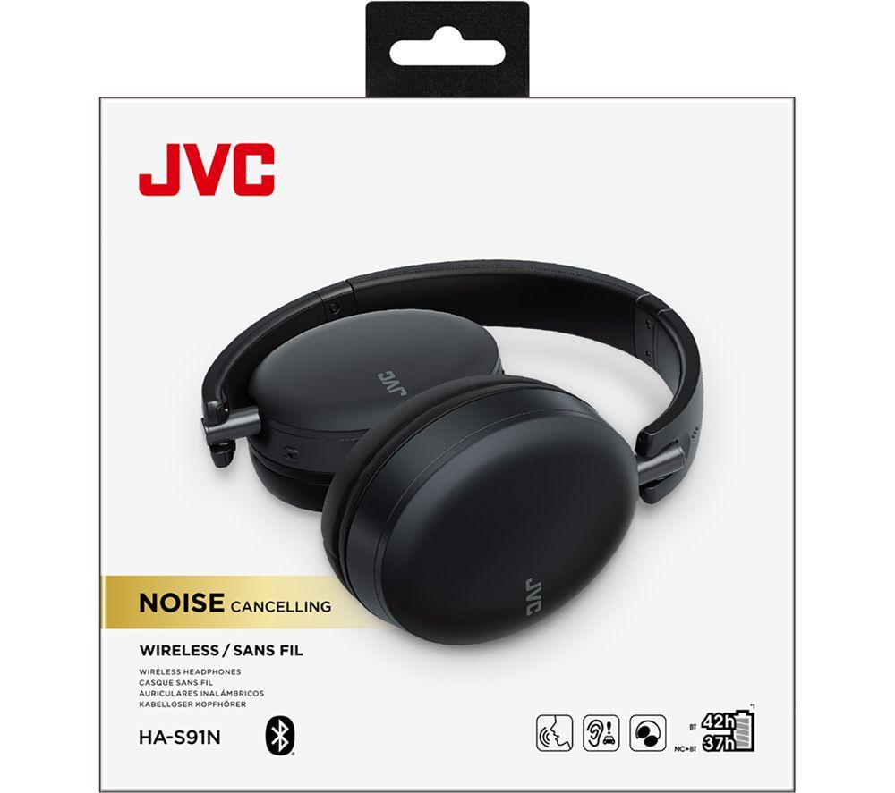Auriculares Inalámbricos con Bluetooth y Cancelación de Ruido JVC HA-S91NB-U - Negro