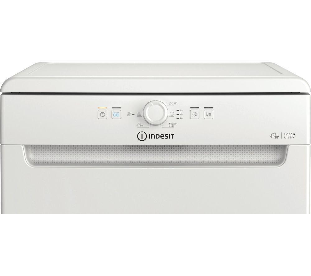 Lavavajillas INDESIT D2FHK26UK de tamaño completo - Blanco