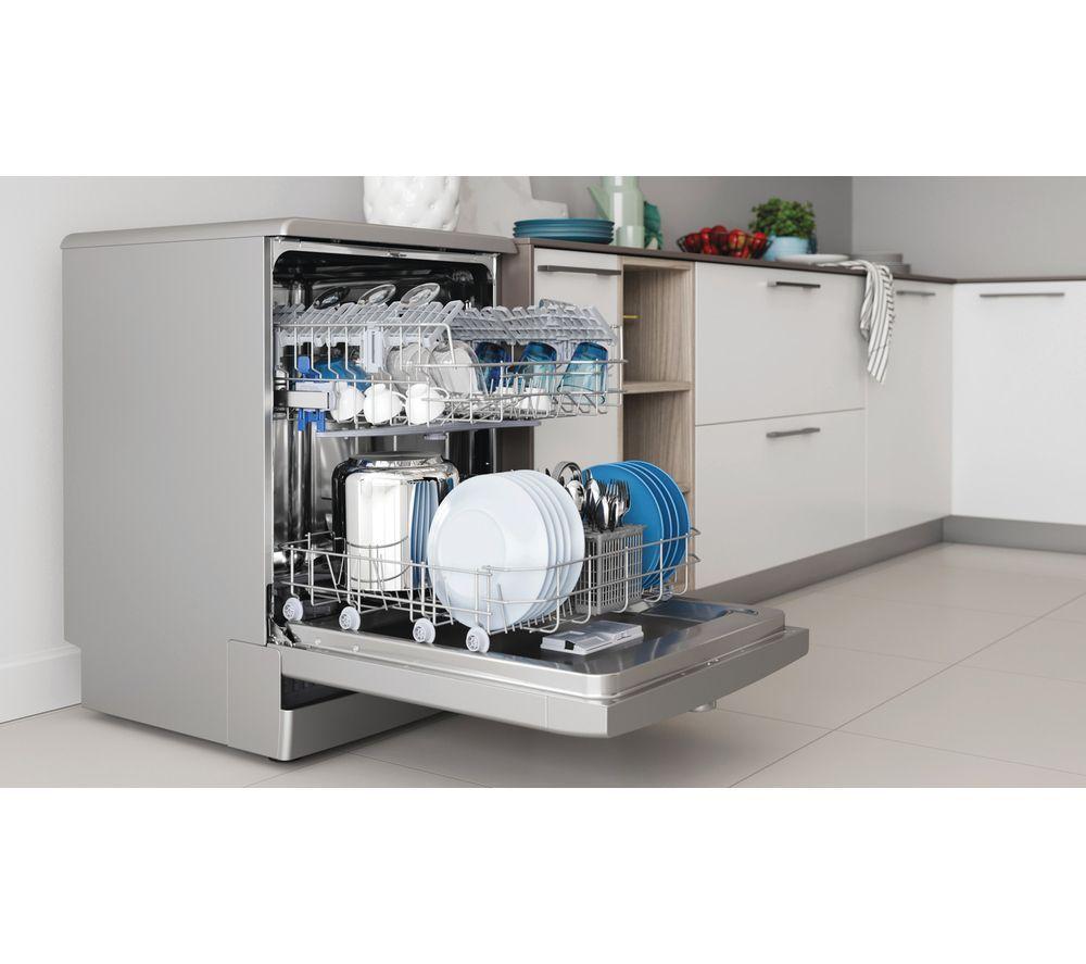 Lavavajillas de tamaño estándar INDESIT D2FHK26SUK - Plata