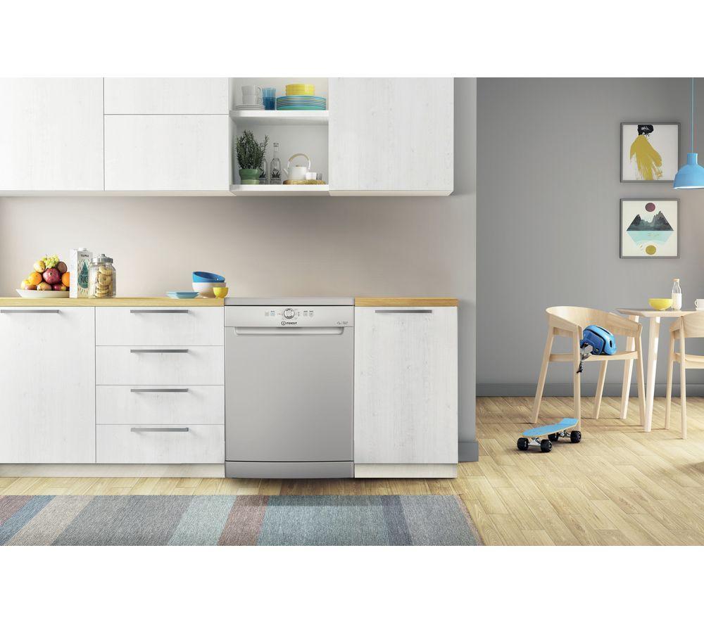 Lavavajillas de tamaño estándar INDESIT D2FHK26SUK - Plata