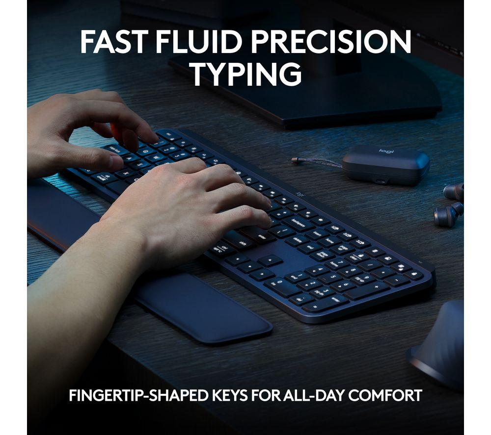 Teclado inalámbrico Logitech MX Keys S Plus - Negro