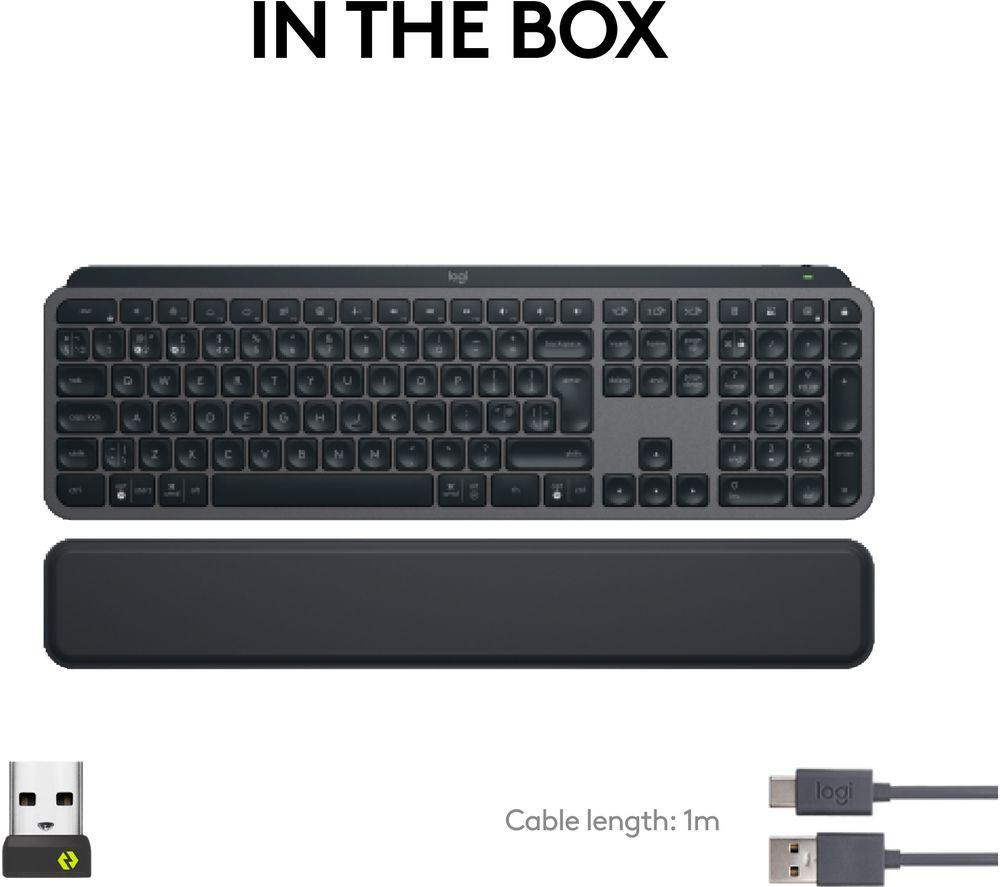 Teclado inalámbrico Logitech MX Keys S Plus - Negro