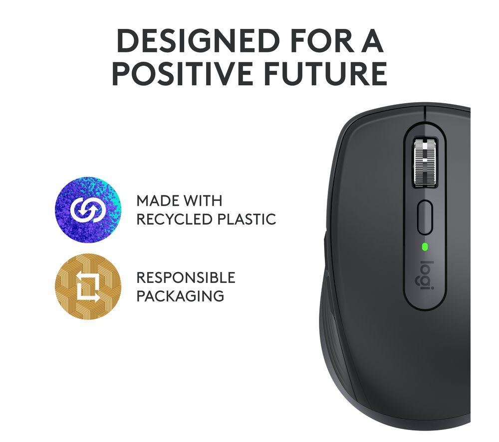 Ratón inalámbrico Logitech MX Anywhere 3S Darkfield - Grafito