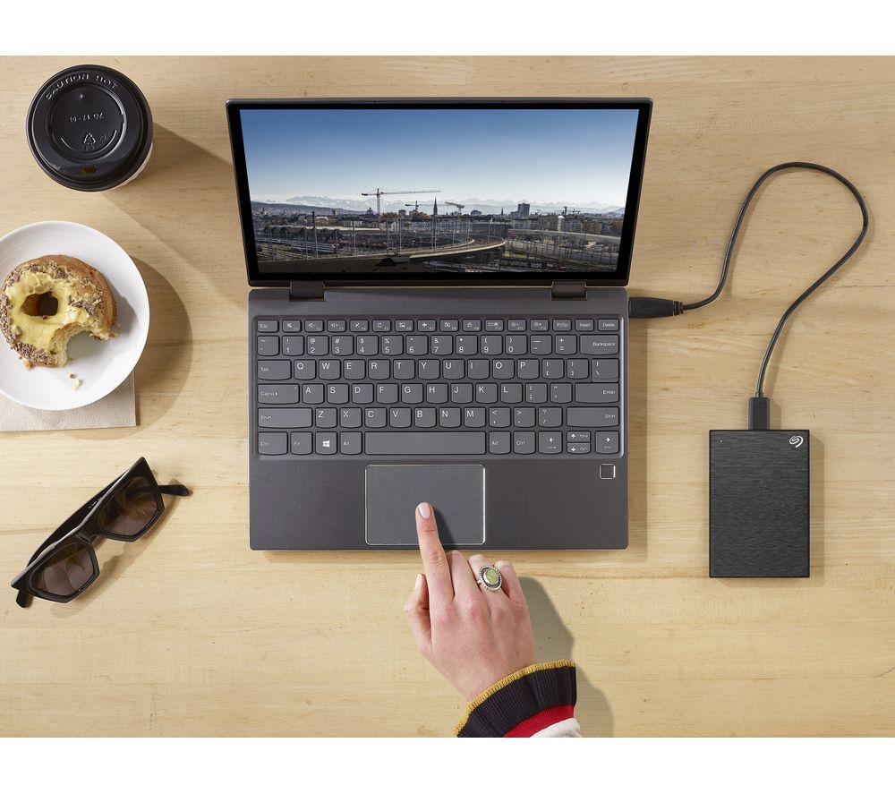SEAGATE One Touch Portable Hard Drive - 1 TB, Black
