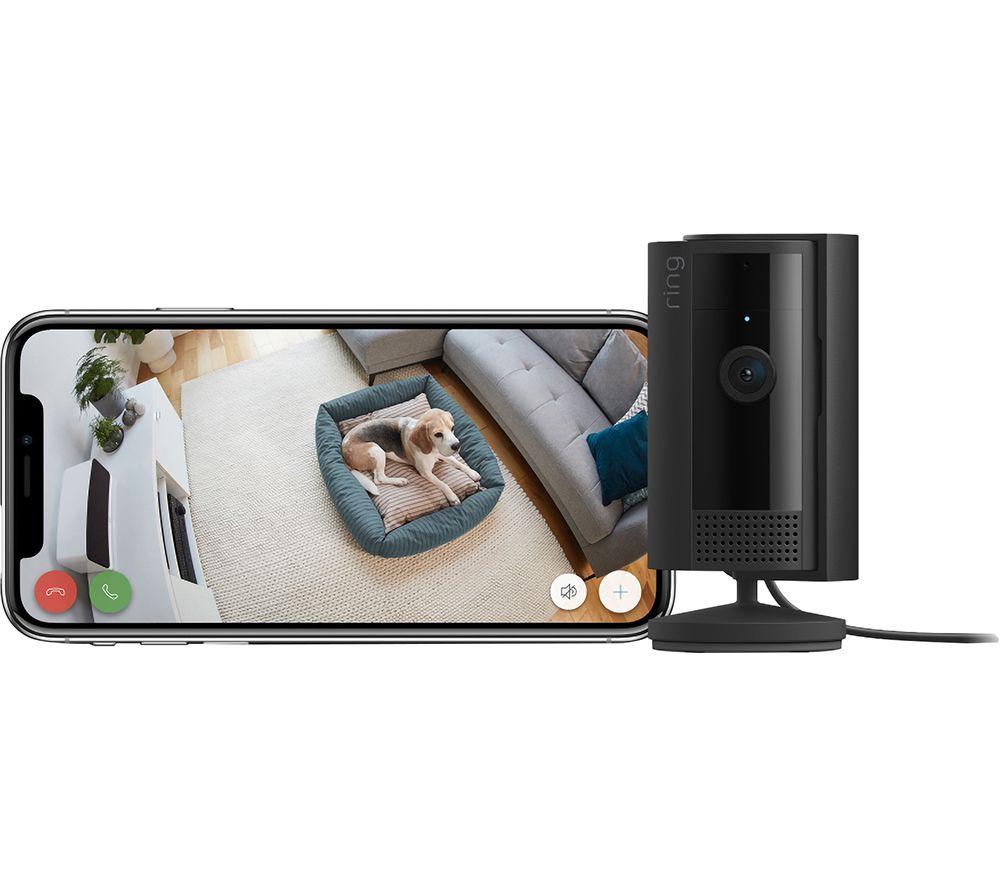 RING Indoor Camera (2nd Gen) Full HD 1080p WiFi Security Camera - Black