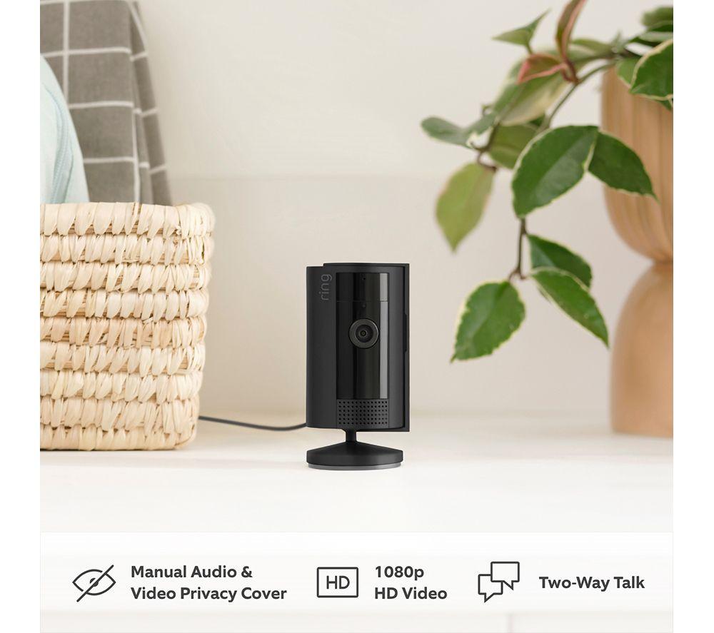 RING Indoor Camera (2nd Gen) Full HD 1080p WiFi Security Camera - Black