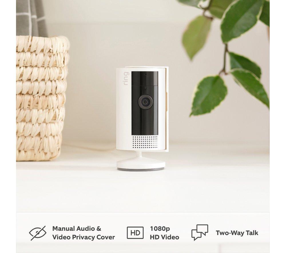 RING Indoor Camera (2nd Gen) Full HD 1080p WiFi Security Camera - 2 Cameras, White