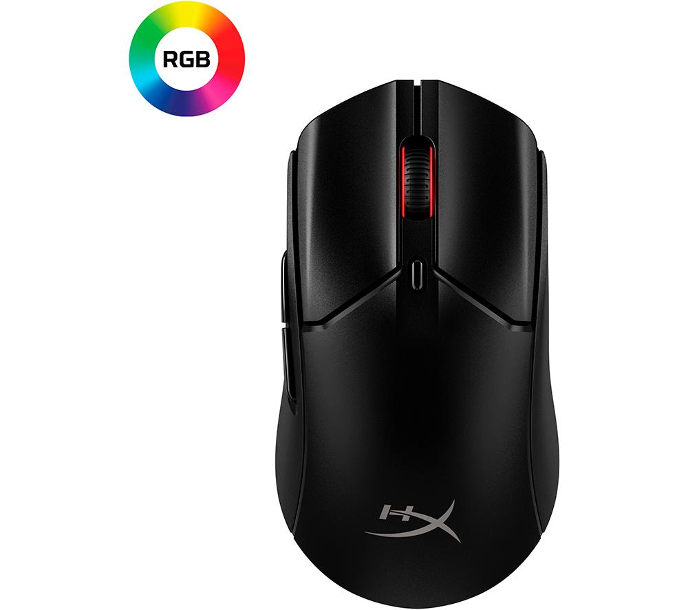 HYPERX Pulsefire Haste 2 Wireless Gaming Mouse | RGB | Programmable Buttons - Black