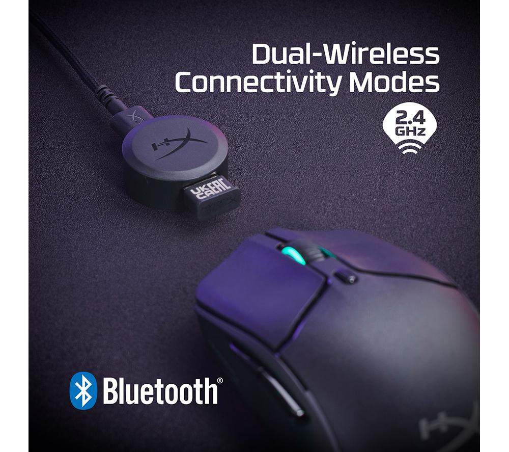 HYPERX Pulsefire Haste 2 Wireless Gaming Mouse | RGB | Programmable Buttons - Black