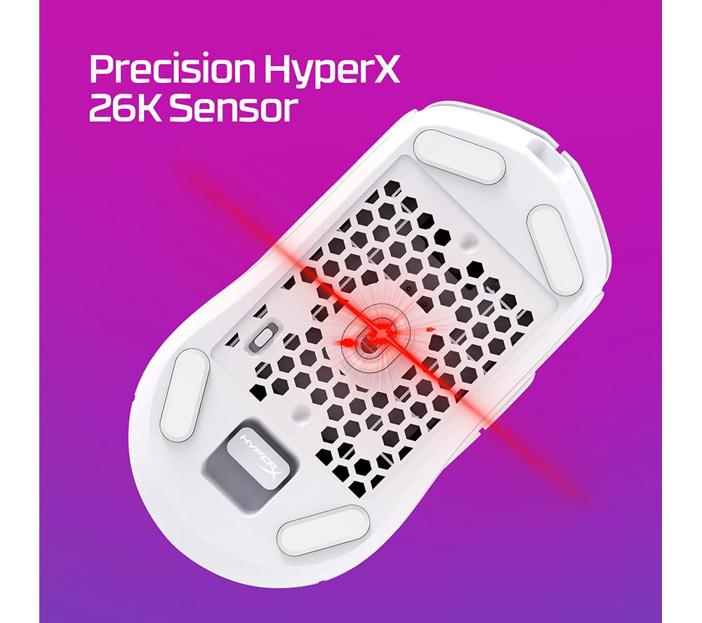 HYPERX Pulsefire Haste 2 Kabellose Gaming-Maus | RGB | Programmierbare Tasten – Schwarz