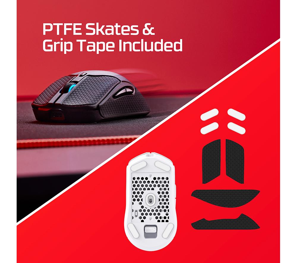 HYPERX Pulsefire Haste 2 Kabellose Gaming-Maus | RGB | Programmierbare Tasten – Schwarz
