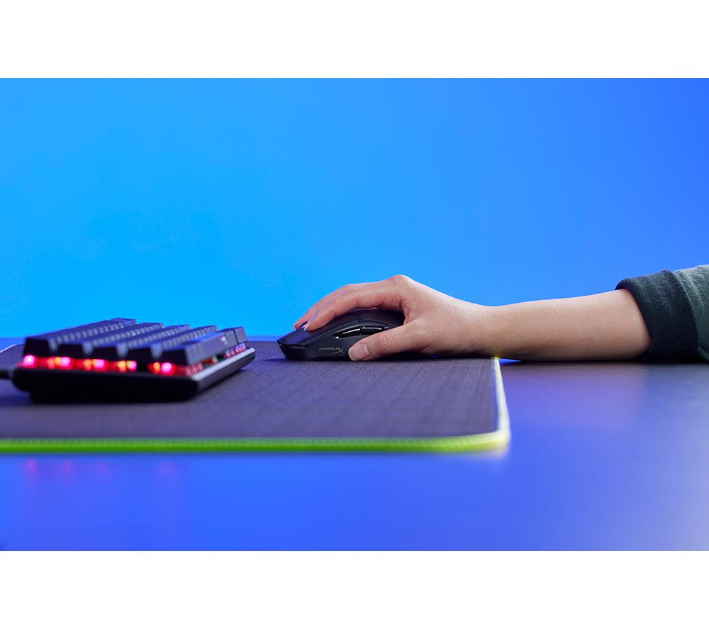 HYPERX Pulsefire Haste 2 Kabellose Gaming-Maus | RGB | Programmierbare Tasten – Schwarz
