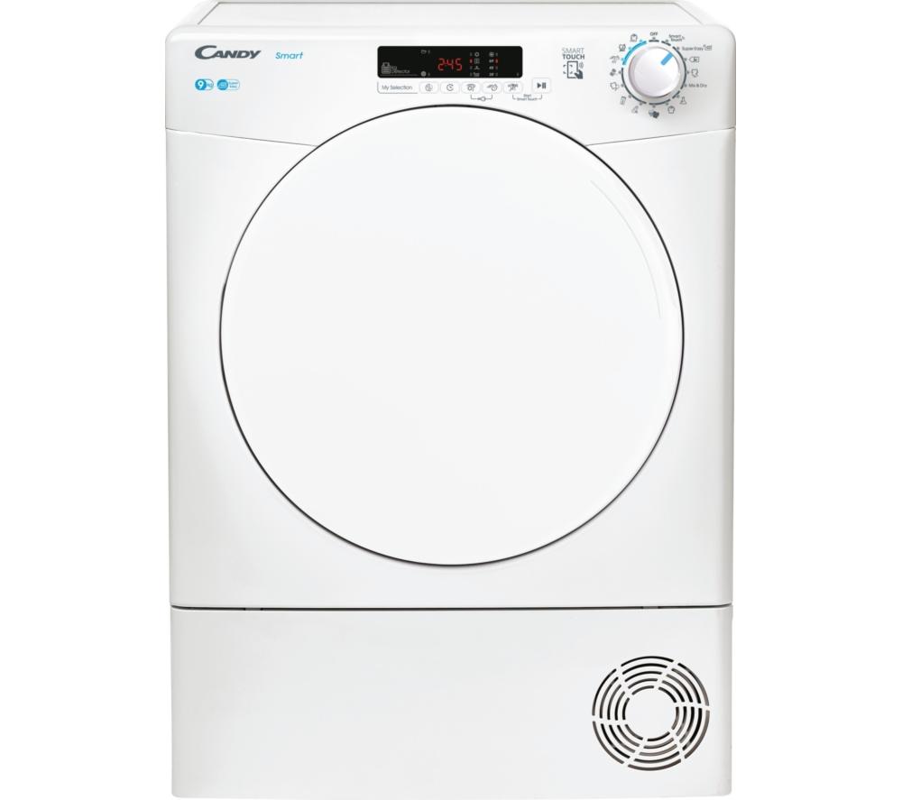 CANDY CSE C9DF NFC 9kg Condenser Tumble Dryer - White