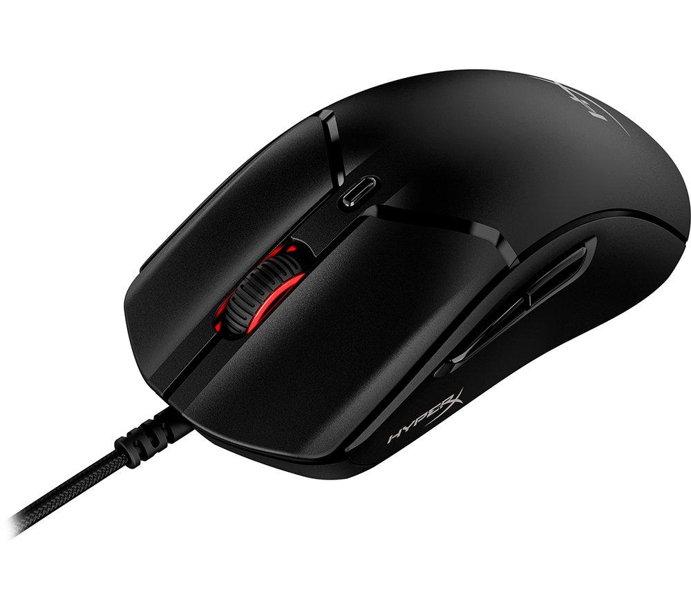 Ratón para juegos con cable HYPERX Pulsefire Haste 2 | RGB | 6 botones programables - Negro