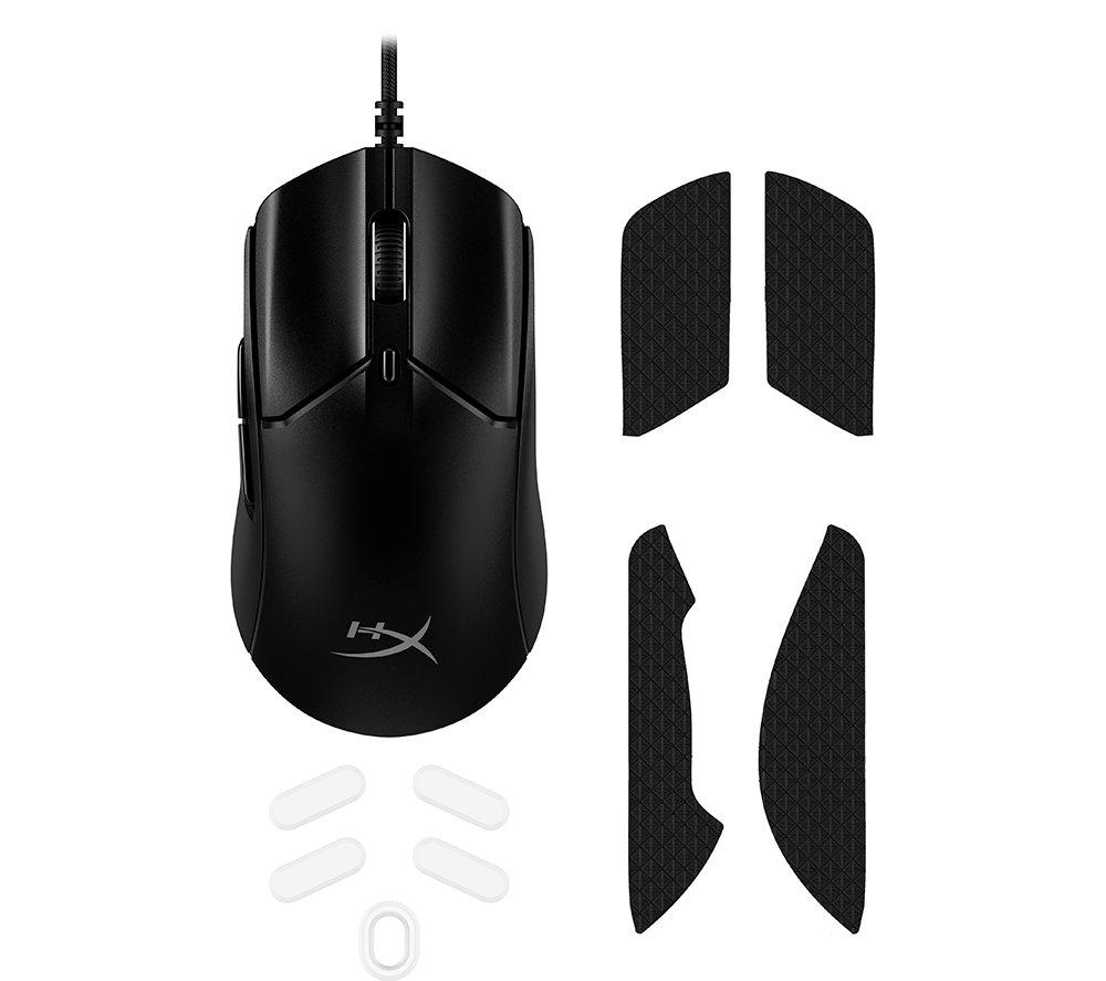 Ratón para juegos con cable HYPERX Pulsefire Haste 2 | RGB | 6 botones programables - Negro