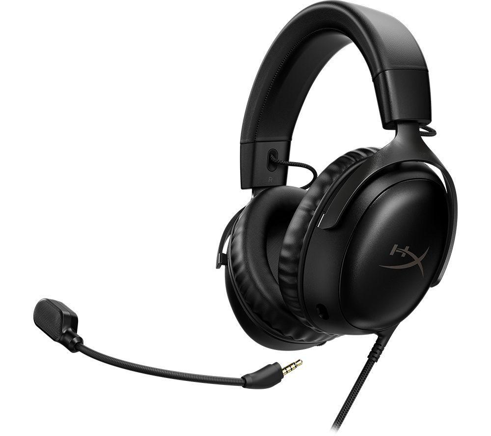 HYPERX Cloud III Gaming Headset (Black) & Steam Wallet Card (£20) Bundle